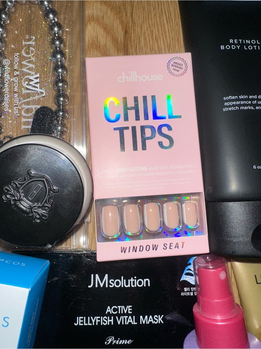 Rare Beauty Primer & Mixed Beauty Lot with Pink, Gold, Black, White - Picture 4 of 6